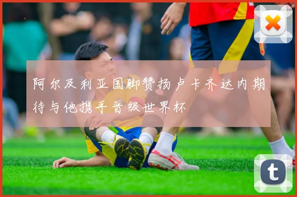 阿尔及利亚国脚赞扬卢卡齐达内期待与他携手晋级世界杯