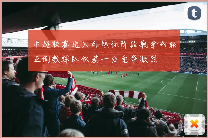 中超联赛进入白热化阶段剩余两轮正倒数球队仅差一分竞争激烈